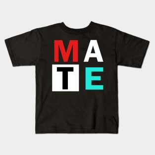 Matching Couple Soul and Mate Retro Valentines Day Shirt Kids T-Shirt